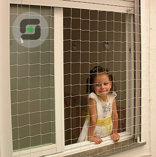malla seguridad niños ventanas